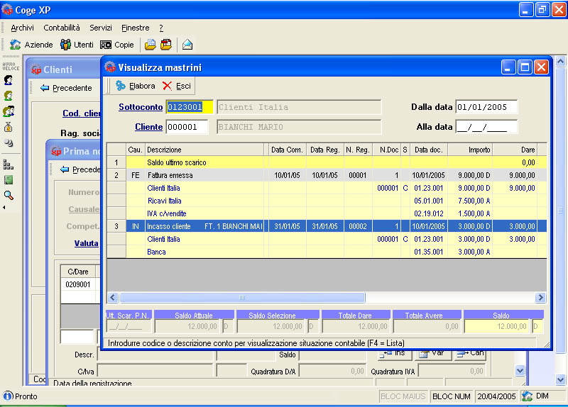 Coge XP software di contabilita' generale da scaricare subito