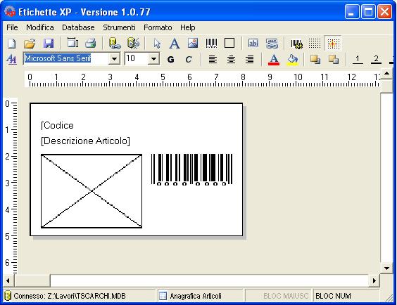 Very power software for draw and print labels ready to download immediatly